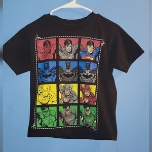 Justice League Black Graphic Tee